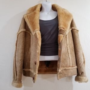 ardney suede lamb coat